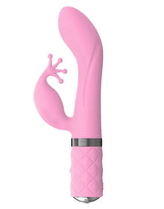 Pillow Talk - Kinky - Rabbit Vibrator - Lichtroze-Erotiekvoordeel.nl