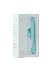 Pillow Talk - Lively - Vibrador Rabbit - Azul claro-Erotiekvoordeel.nl