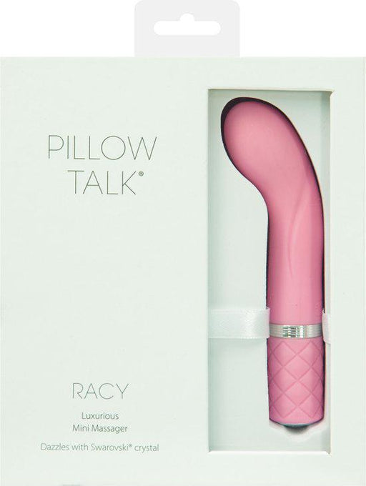 Pillow Talk Oplaadbare Mini Vibrator Racy - LichtRoze-Erotiekvoordeel.nl