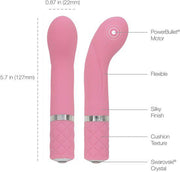 Pillow Talk - Racy - Mini Vibrator - Light Pink-Erotiekvoordeel.nl