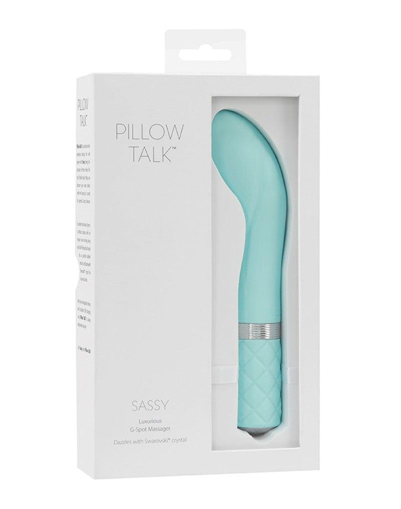 Pillow Talk - Sassy - G-Spot Vibrator - Lichtblauw-Erotiekvoordeel.nl