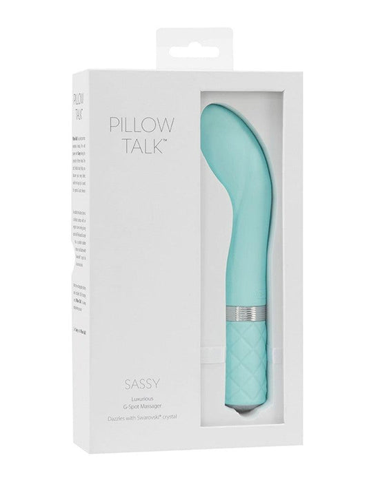 Pillow Talk Sassy G-Spot Vibrator - Lichtblauw-Erotiekvoordeel.nl