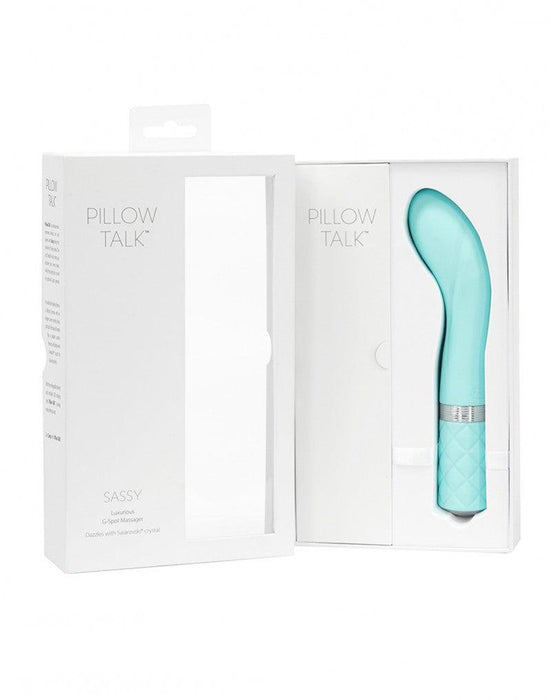 Pillow Talk Sassy G-Spot Vibrator - Lichtblauw-Erotiekvoordeel.nl