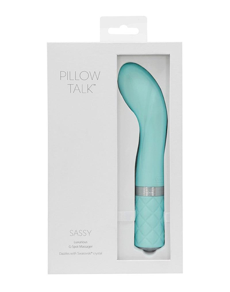 Pillow Talk - Sassy - G-Spot Vibrator - Lichtblauw-Erotiekvoordeel.nl