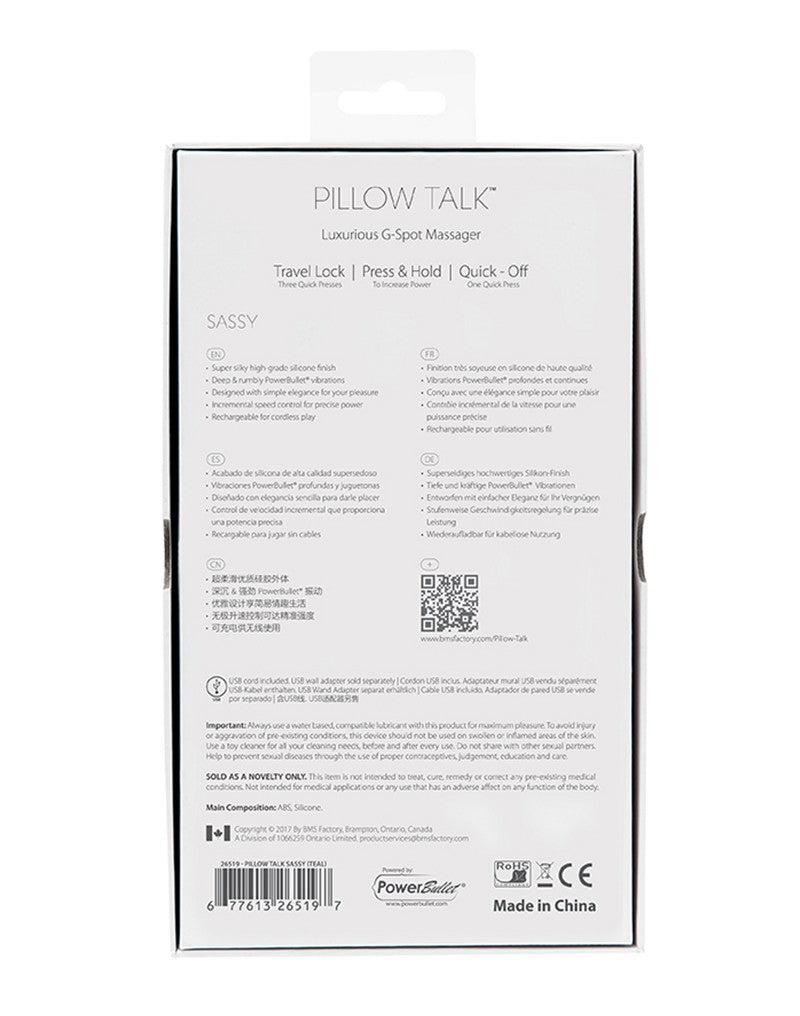 Pillow Talk - Sassy - G-Spot Vibrator - Lichtroze-Erotiekvoordeel.nl