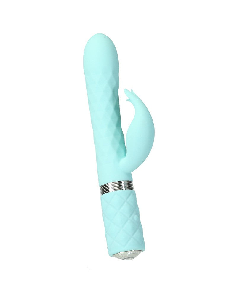 Pillow Talk - Lively - Rabbit Vibrator - Lichtblauw-Erotiekvoordeel.nl