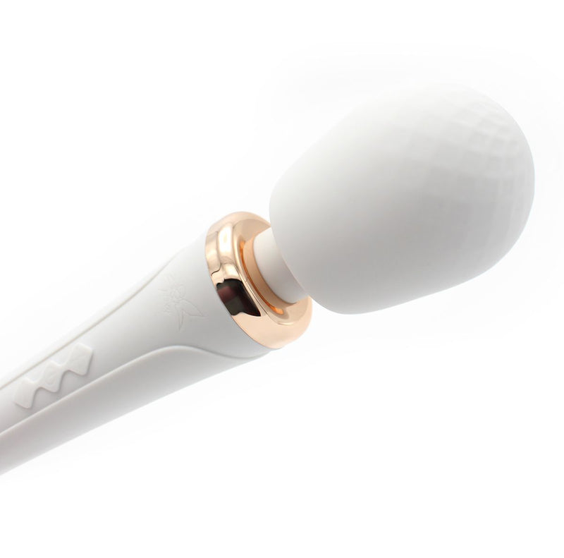 Pixey - Vibratore a bacchetta Aqua - The White Edition - bianco-Erotiekvoordeel.nl