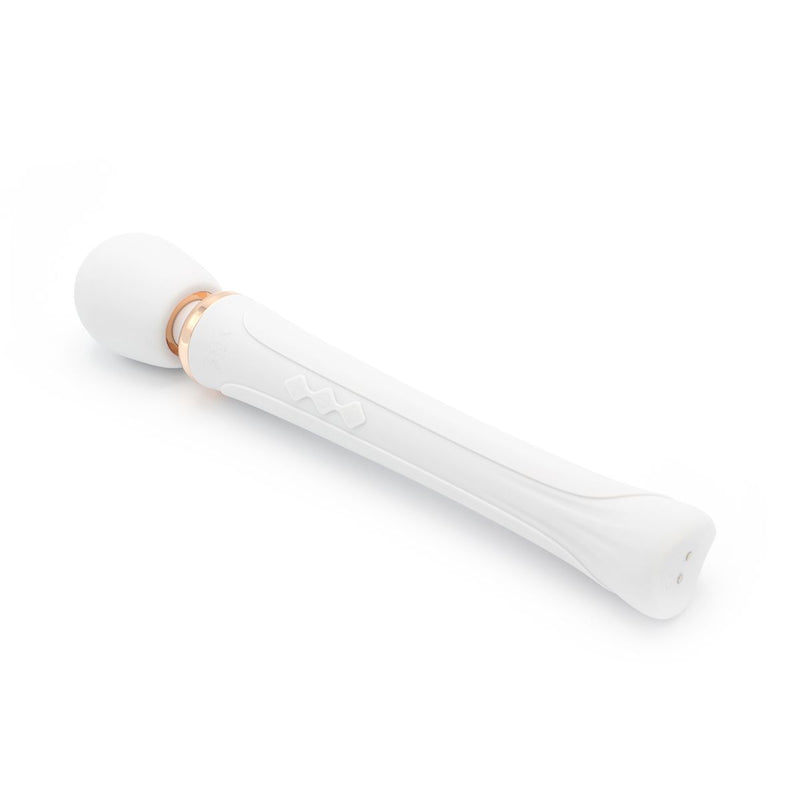 Pixey - Vibratore a bacchetta Aqua - The White Edition - bianco-Erotiekvoordeel.nl