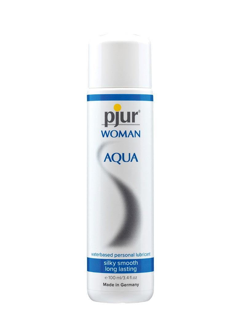 Pjur WOMAN Aqua - Glijmiddel op Waterbasis - 100 ml-Erotiekvoordeel.nl