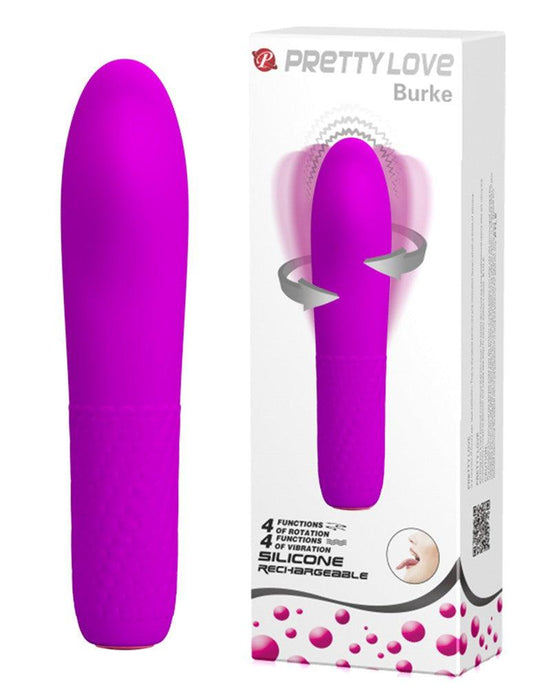 Pretty Love - Burke Mini Vibrator - Roze-Erotiekvoordeel.nl
