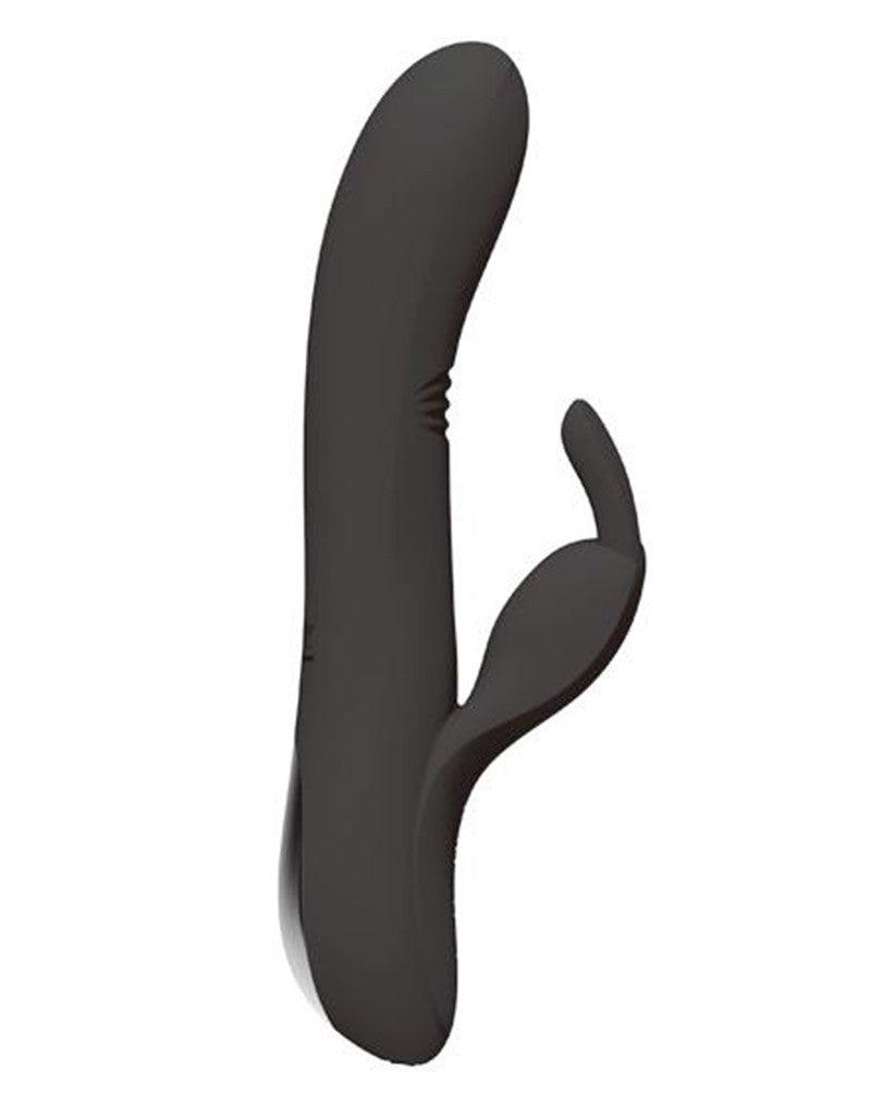 Pretty Love - Dylan - Rabbit Vibrator - Zwart-Erotiekvoordeel.nl