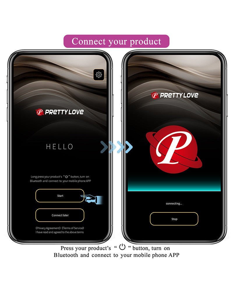 Pretty Love - Elektro Shock E-stim Vibrator Homunculus - Roze-Erotiekvoordeel.nl