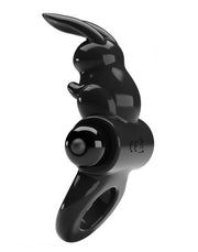 Pretty Love - Exciting Ring Vibrerende Cockring - Zwart-Erotiekvoordeel.nl