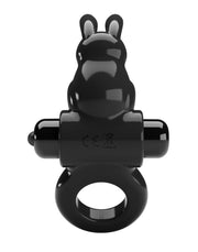 Pretty Love - Exciting Ring Vibrerende Cockring - Zwart-Erotiekvoordeel.nl