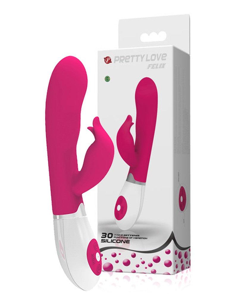 Pretty Love - Felix - Rabbit Vibrator Met 30 standen-Erotiekvoordeel.nl