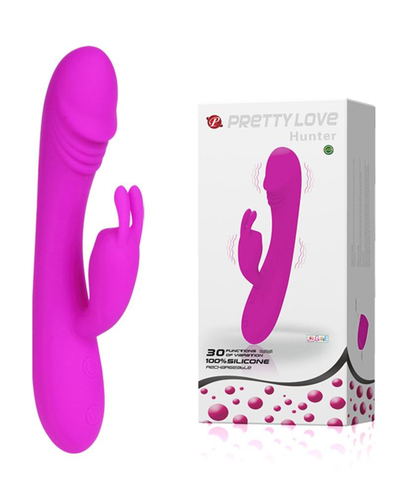 Pretty Love - Hunter - Vibratore Rabbit - Erotiekvoordeel.nl