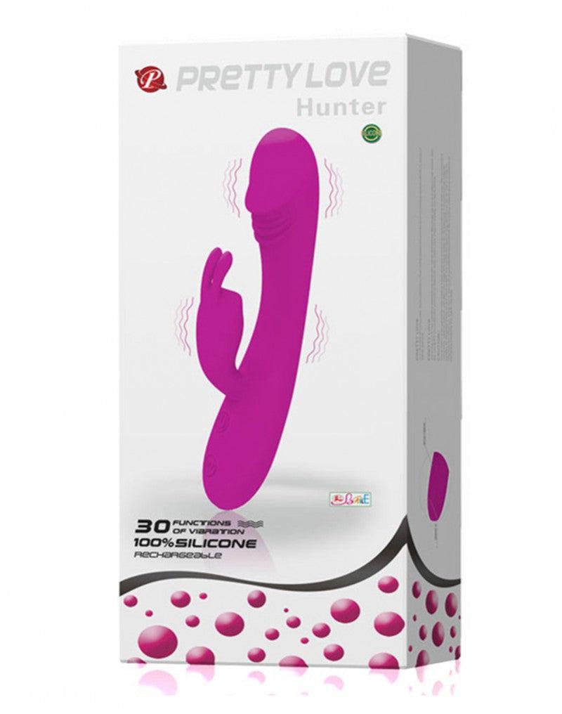 Pretty Love - Hunter - Rabbit Vibrator-Erotiekvoordeel.nl