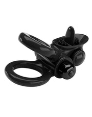 Pretty Love - Passionate Ring - Vibrerende Cockring - Zwart-Erotiekvoordeel.nl