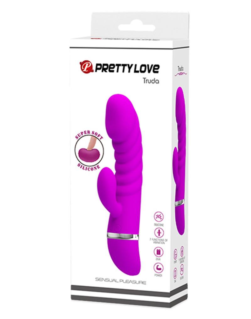 Pretty Love - Truda - Rabbit & G-spot Vibrator-Erotiekvoordeel.nl