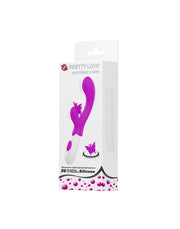 Pretty Love - Butterfly Kiss - Rabbit Vibrator - Tarzan Vibrator - Roze-Erotiekvoordeel.nl
