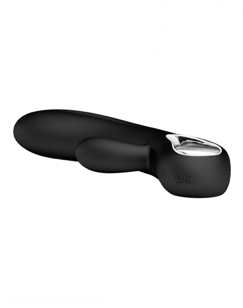 Pretty Love - Elmer - Rabbit Vibrator - Zwart-Erotiekvoordeel.nl