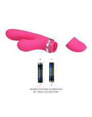 Pretty Love - Willow - Rabbit Vibrator Met ZuigFunctie - Roze-Erotiekvoordeel.nl