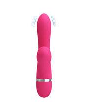 Pretty Love - Willow - Rabbit Vibrator Met ZuigFunctie - Roze-Erotiekvoordeel.nl