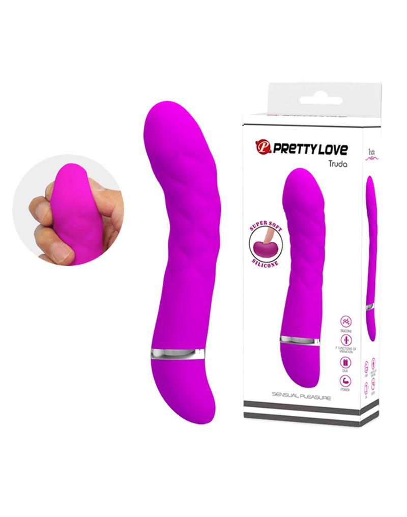 Pretty Love - Truda - G-Punkt-Vibrator - Extraweiches Silikon - Rosa - Erotiekvoordeel.nl