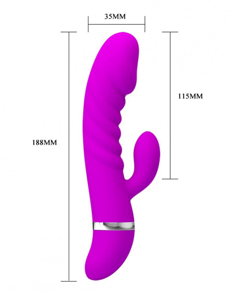 Pretty Love - Truda - Rabbit & G-spot Vibrator - Erotiekvoordeel.nl