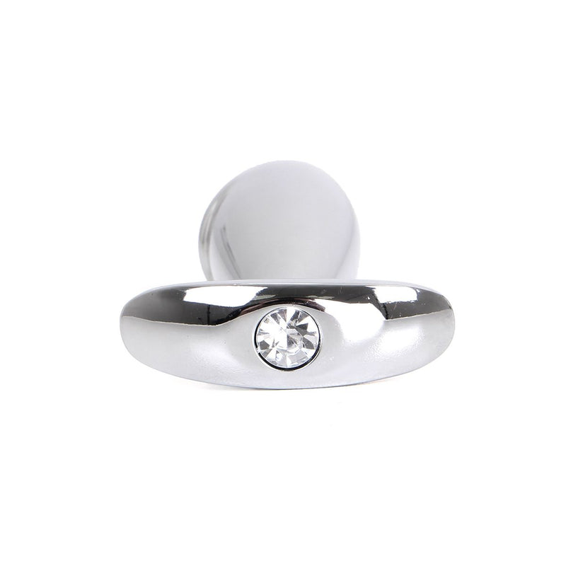 Kiotos - RVS Buttplug Met ribbel Voor prostaat stimulatie En Handvat-Erotiekvoordeel.nl