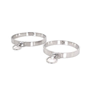 Kiotos - RVS Collar Solid Met Transparant Kristal voorzijde - Large - 13,5 cm-Erotiekvoordeel.nl