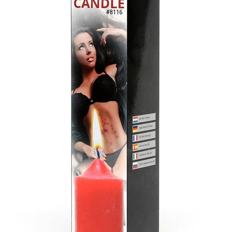 Rimba - BDSM Hot Wax Candle Large - Red - Erotiekvoordeel.nl