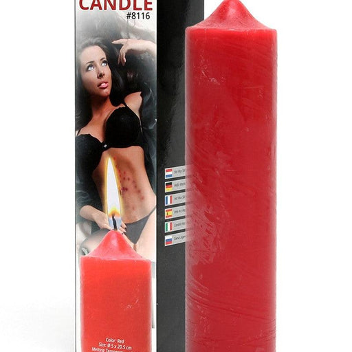 Rimba - BDSM Hot Wax Candle Large - Red - Erotiekvoordeel.nl