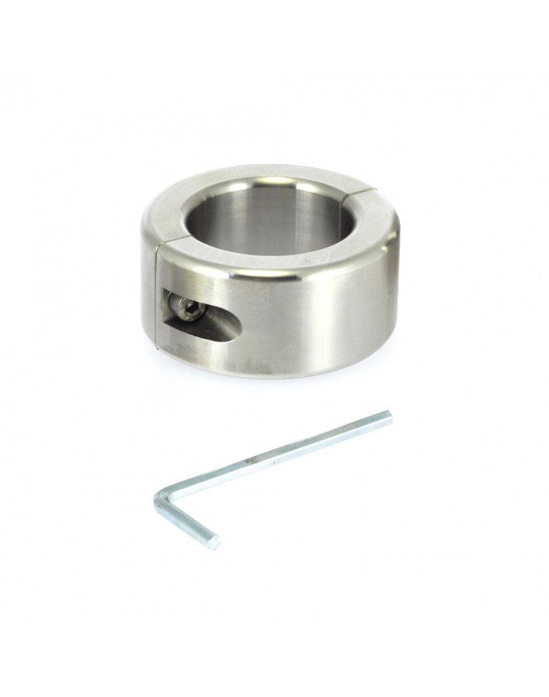 Rimba - Ball Stretcher Ze Stali Chirurgicznej, Wysokość 2,5 Cm, Z Kluczem Imbusowym - 275 Gramów - Erotiekvoordeel.nl