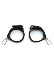 Rimba - Basic Handcuffs with carabiner hooks - Adjustable-Erotiekvoordeel.nl