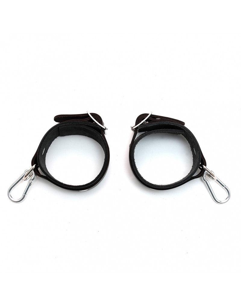 Rimba - Basic Handcuffs with carabiner hooks - Adjustable-Erotiekvoordeel.nl