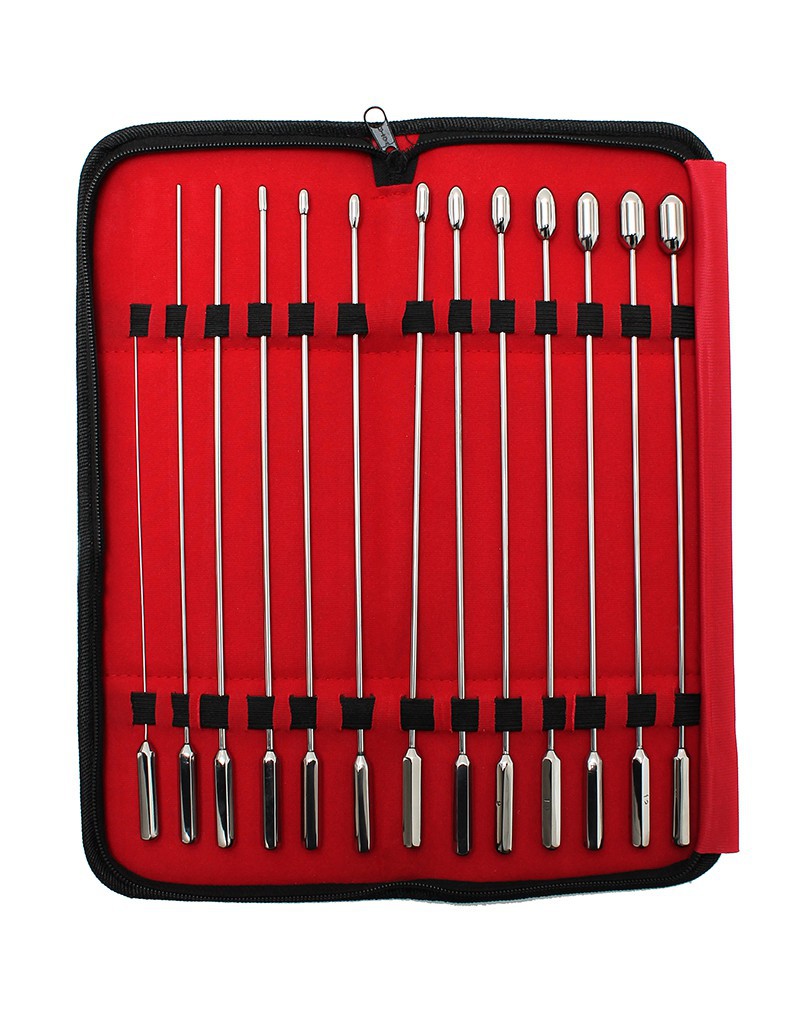 Rimba - Rosebud Sounds Set - Urethrale Dilators - 13 stuks-Erotiekvoordeel.nl