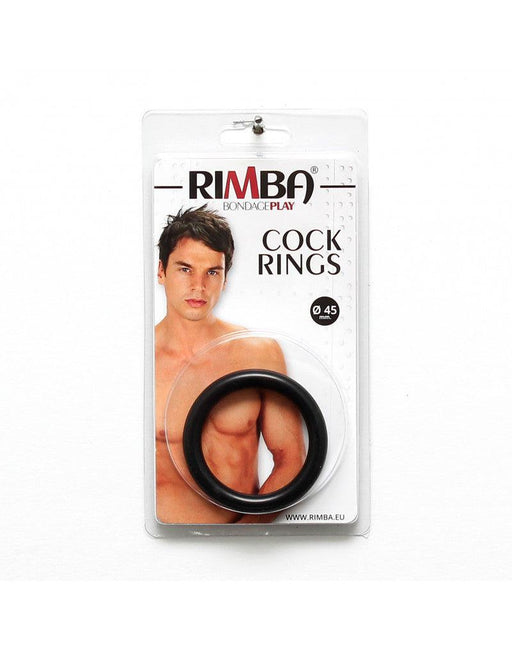 Rimba Bondage Play - Rubberen Cockring - Hoogte 8 mm - Verschillende Diameters-Erotiekvoordeel.nl