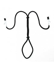 Rimba Bondage Play - Tepelklemmen Met penis/testikel koord-Erotiekvoordeel.nl