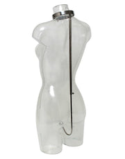Rimba Bondage Play - Bondage Hook - Collar with Anal Hook - Connected to Rod - Stainless Steel - Medical Grade-Erotiekvoordeel.nl