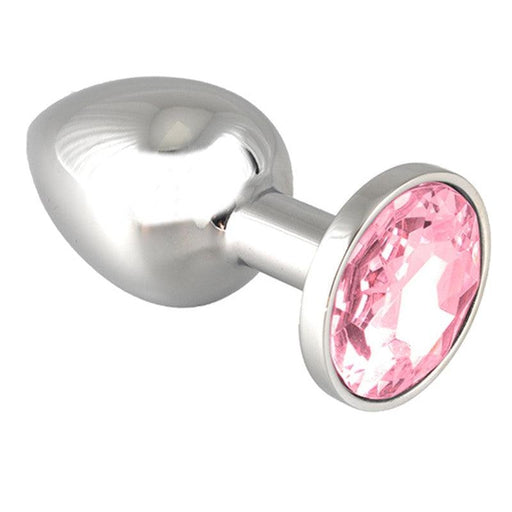 Rimba - XS Butt Plug With Pink Crystal-Erotiekvoordeel.nl