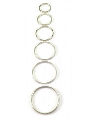 Rimba - Cockring en acier inoxydable de haute qualité - 0,5 cm de large - Erotiekvoordeel.nl