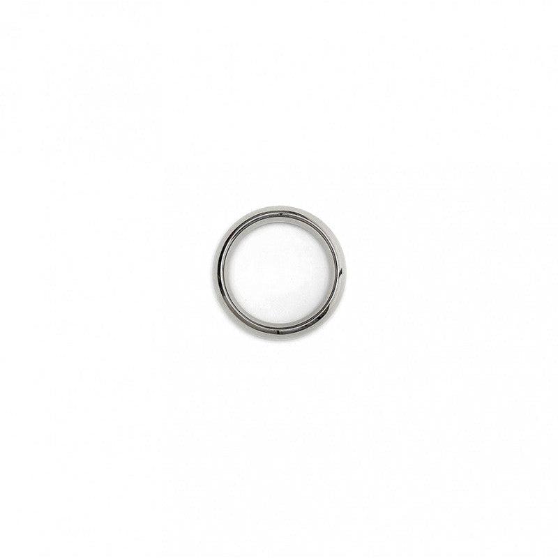 Rimba - Anneau pénien Donut en acier inoxydable, largeur 1,5 cm - Erotiekvoordeel.nl