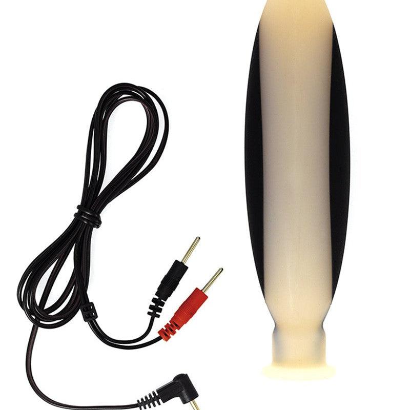 Rimba Electro Sex - Siliconen Dildo Plug Groot bi-polair 155 mm-Erotiekvoordeel.nl