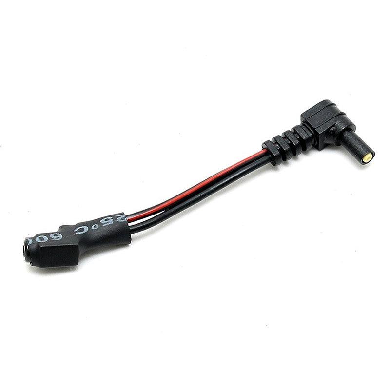 Rimba Electrosex - 2.5mm jack to 4mm DC adapter - Black-Erotiekvoordeel.nl