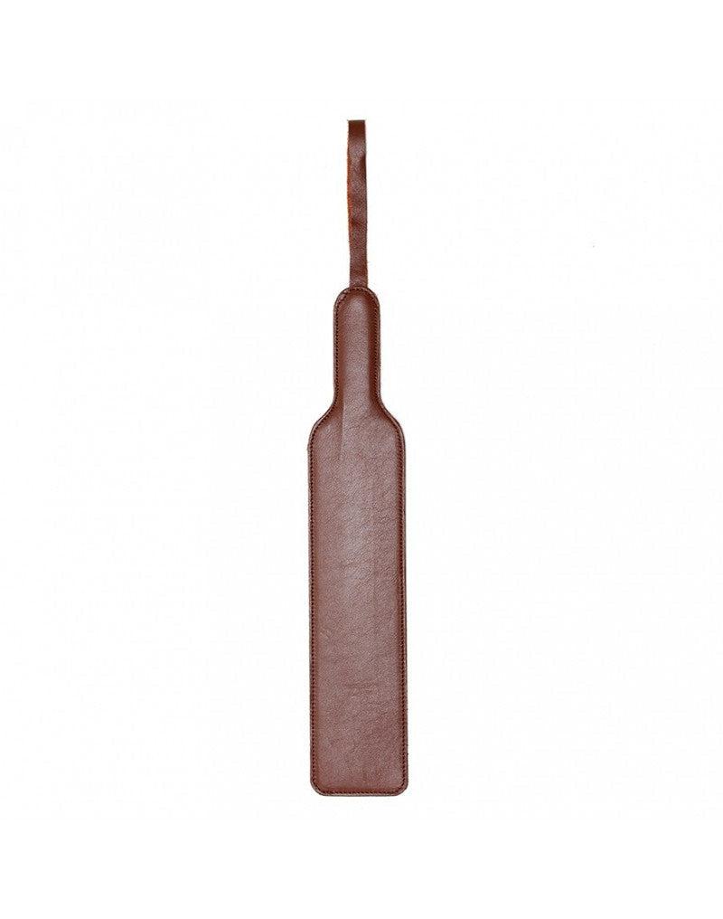 Rimba - Látigo de láminas - Paleta - Marrón - Erotiekvoordeel.nl