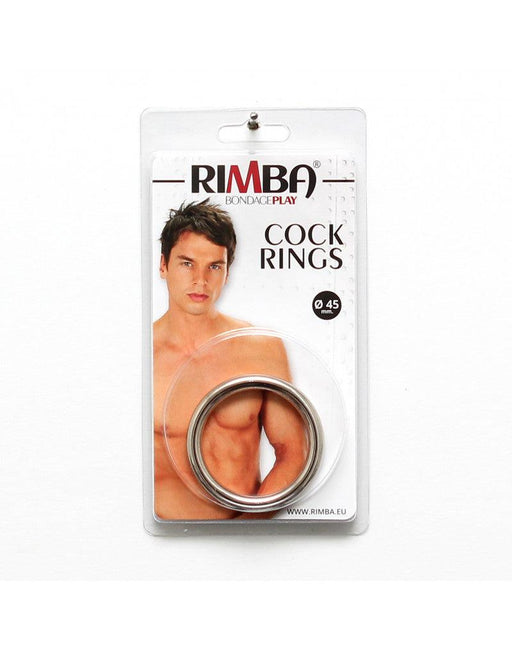 Rimba - Anneau pénien en métal moulé - Hauteur 8 mm - Différents diamètres - Erotiekvoordeel.nl