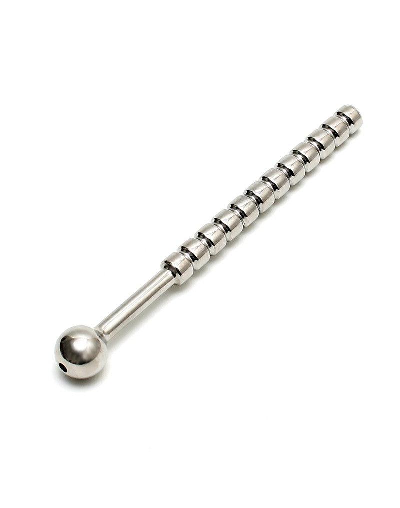 Rimba - Ridged Hollow Urethral - Urethral Plug - Ø 9 mm-Erotiekvoordeel.nl