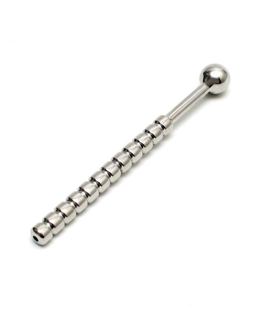 Rimba - Ribbed Hollow Urethral - Urethral Plug - Ø 9 mm-Erotiekvoordeel.nl