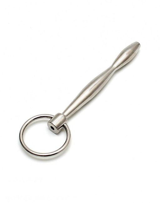 Rimba - Hollow Urethral - Pee-Bend Plug with Pull Ring-Erotiekvoordeel.nl